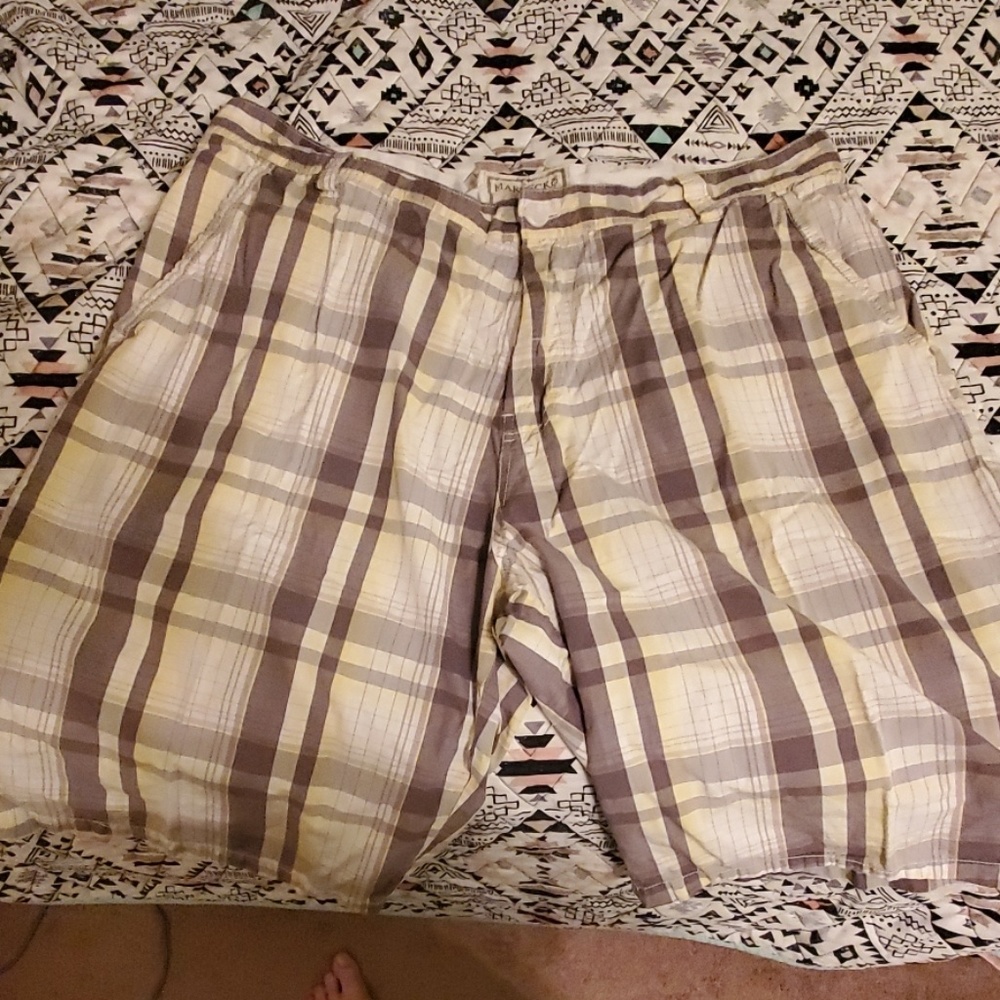 Marc ecko cut & sew linen shorts